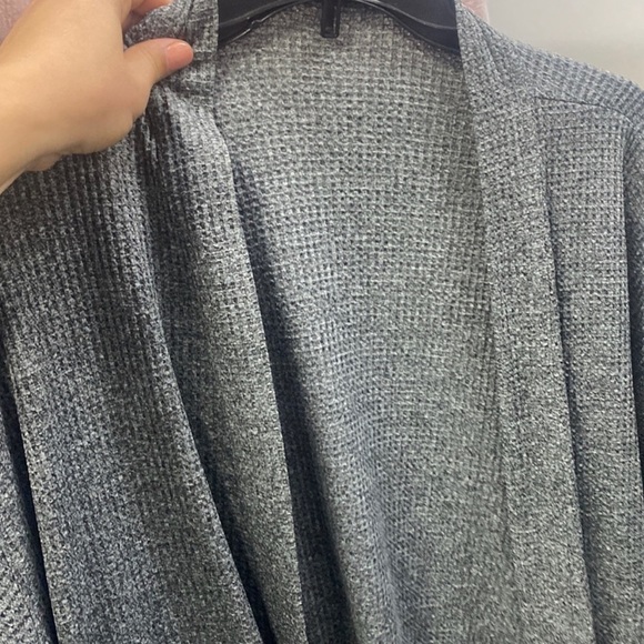 Knix Waffle Gray Robe - Picture 3 of 4